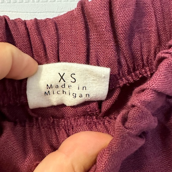 CONSCIOUS CLOTHING Sophie pants - XS in Orchid NWOT - Picture 8 of 8